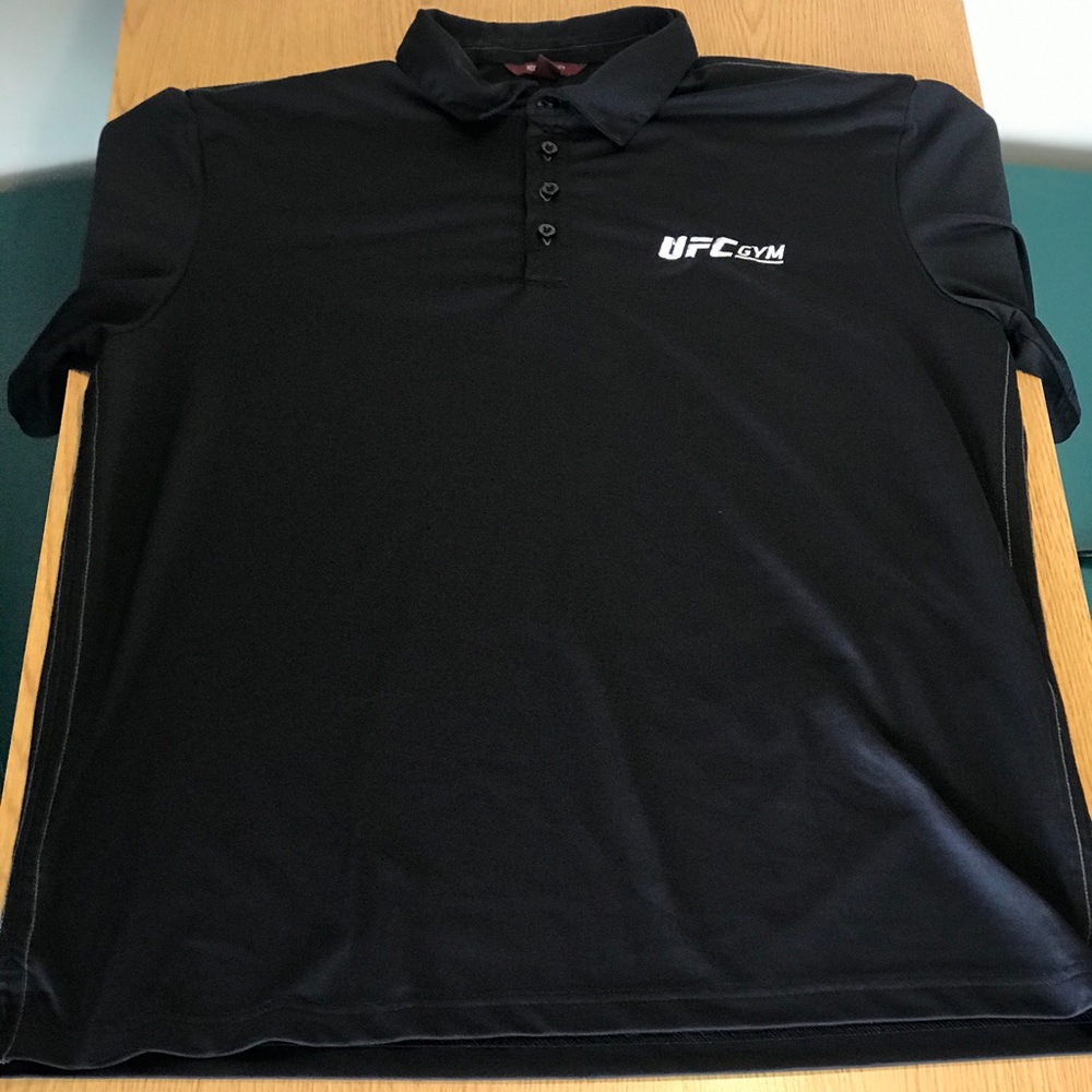 UFC Gym polo shirt black Sz XL